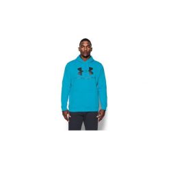 Bejsbolówki męskie: Under Armour Bluza męska Rival Fitted Graphic Hoodie niebieska r. S (1302294-929)