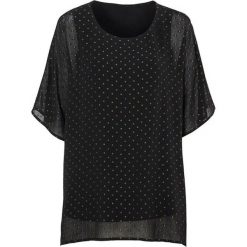 Cellbes Bluzka czarny kolor złota female czarny/żółty/pomarańczowy 42/44. Żółte bluzki damskie Cellbes, bez wzorów, z dżerseju, eleganckie, z okrągłym kołnierzem, bez rękawów. W wyprzedaży za 109,00 zł.