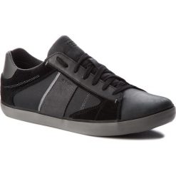 Sneakersy GEOX - U Box D U84R3D 0CLV2 C9270 Black/Anthracite. Czarne sneakersy męskie Geox, bez zapięcia. W wyprzedaży za 289,00 zł.