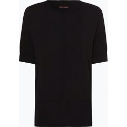 Marc Cain Sports - T-shirt damski, niebieski. Niebieskie t-shirty damskie Marc Cain Sports, bez wzorów, z tkaniny, bez kołnierzyka. Za 399,95 zł.