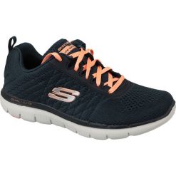 Skechers Flex Advantage 2.0 52185-DKNV. Czarne buty sportowe męskie Skechers, z materiału, bez zapięcia. W wyprzedaży za 249,99 zł.