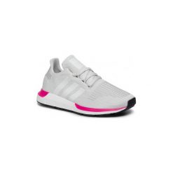 Buty do biegania adidas ZAPATILLA SWIFT RUN. Szare buty sportowe damskie Adidas, bez wzorów, do biegania. W wyprzedaży za 292,34 zł.