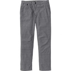 Chinosy męskie: Spodnie chino Regular Fit bonprix szary wzorzysty