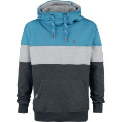 Alife and Kickin King Bluza z kapturem szary/niebieski. Niebieskie bluzy męskie rozpinane Alife and Kickin, l, z materiału, z kapturem. Za 284,90 zł.