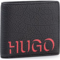 Duży Portfel Męski HUGO - Victorian 3 50416589 001. Czarne portfele męskie HUGO, bez wzorów, ze skóry. Za 479,00 zł.