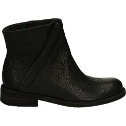 Botki - 1090 IRA BLAC. Żółte botki damskie skórzane marki Venezia. Za 249,00 zł.