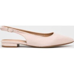 Answear - Baleriny Lovery. Czarne baleriny damskie ANSWEAR, bez wzorów, z materiału, bez obcasa. Za 99,90 zł.