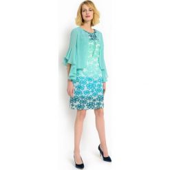 Elegancka narzutka Potis & Verso BLUSH. Zielone kamizelki damskie Potis&Verso, uniwersalny, z aplikacjami, bez rękawów. W wyprzedaży za 129,00 zł.