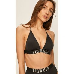 Calvin Klein - Biustonosz kąpielowy. Czarne stroje kąpielowe damskie Calvin Klein, s, bez wzorów, z elastanu. Za 199,90 zł.