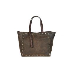 Torby shopper Loxwood CABAS PARISIEN MM VINTAGE CLOUS. Brązowe shopper bag damskie Loxwood. Za 524,30 zł.