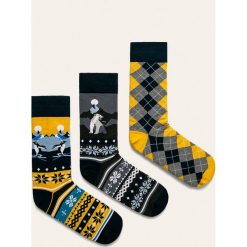 Medicine - Skarpety Basic (3 pack). Skarpetki męskie MEDICINE, bez wzorów, z elastanu. Za 49,90 zł.