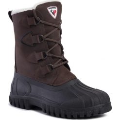 Śniegowce ROSSIGNOL - Soul Boot RNIM370 Dark Brown 825. Pomarańczowe śniegowce męskie Rossignol, bez zapięcia. W wyprzedaży za 619,00 zł.