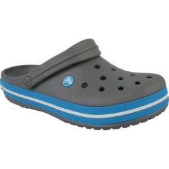 Crocs Crocband 11016-07W 42/43 Szare. Szare klapki damskie Crocs, bez wzorów, z syntetyku, bez obcasa. W wyprzedaży za 149,99 zł.