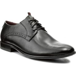 Półbuty LASOCKI FOR MEN - MB-FADO-02 Czarny 1. Czarne buty wizytowe męskie Lasocki For Men, bez wzorów, ze skóry, klasyczne, bez zapięcia. Za 179,99 zł.
