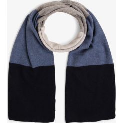 Marie Lund - Szalik damski, niebieski. Niebieskie szaliki damskie Marie Lund, bez wzorów, z kaszmiru, eleganckie. Za 299,95 zł.