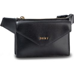 Saszetka nerka DKNY - Alexa R94I3F29 Blk/Gold BGD. Czarne nerki damskie DKNY, bez wzorów, ze skóry, młodzieżowe, bez dodatków. Za 849,00 zł.