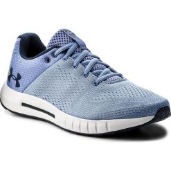 Buty UNDER ARMOUR - Ua W Micro G Pursuit 3000101-400 Blu. Niebieskie buty damskie do biegania marki Under Armour, z materiału. W wyprzedaży za 189,00 zł.