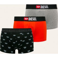Diesel - Bokserki (3 pack). Niebieskie bokserki męskie Diesel, z elastanu. W wyprzedaży za 179,90 zł.