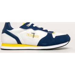 Trussardi Jeans - Buty. Szare sneakersy męskie Trussardi Jeans, z okrągłym noskiem, na sznurówki. Za 549,90 zł.