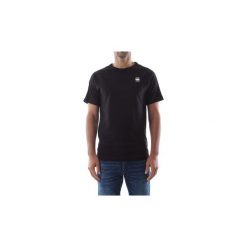 T-shirty z krótkim rękawem G-Star Raw D13459 336 SATUR. Czarne t-shirty męskie G-Star RAW, s, bez wzorów, retro, bez kołnierzyka, krótkie. Za 91,96 zł.