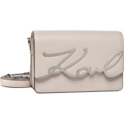 Torebka KARL LAGERFELD - 201W3100 Hazelwood. Brązowe listonoszki damskie KARL LAGERFELD, bez wzorów, ze skóry, bez dodatków. Za 1479,00 zł.
