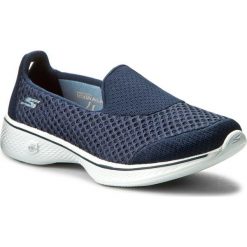 Buty SKECHERS - Kindle 14145/NVW Navy/White. Niebieskie buty sportowe damskie Skechers, bez wzorów, z tworzywa sztucznego, sportowe, na fitness i siłownię. W wyprzedaży za 219,00 zł.