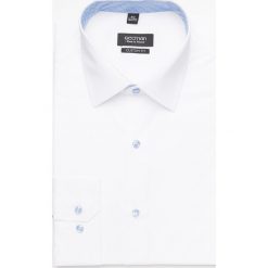 Koszula bexley 2922 długi rękaw custom fit biały. Białe koszule męskie Recman, m, bez wzorów, bez kołnierzyka, z długim rękawem. Za 159,00 zł.