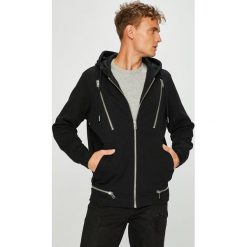 Diesel - Bluza. Czarne bluzy męskie Diesel, s, bez wzorów, z elastanu, z kapturem, bez rękawów, z kapturem. W wyprzedaży za 699,90 zł.