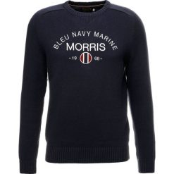 Morris THOMSON ONECK Sweter blue. Niebieskie swetry klasyczne męskie Morris, m, z bawełny. Za 539,00 zł.