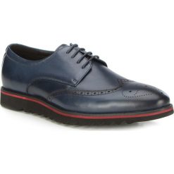 Buty męskie 87-M-924-7. Niebieskie buty sportowe męskie Wittchen, z materiału, z paskami. Za 249,00 zł.