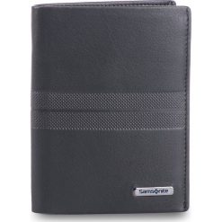 Duży Portfel Męski SAMSONITE - Spectr. Slg 108693-1408-1INU Grey. Szare portfele męskie Samsonite, bez wzorów, ze skóry. W wyprzedaży za 179,00 zł.