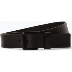 Calvin Klein Jeans - Męski pasek skórzany, czarny. Brązowe paski męskie marki JOOP!, w paski, ze skóry, eleganckie. Za 229,95 zł.