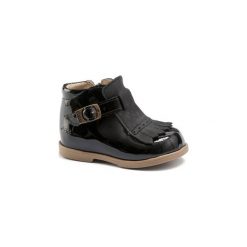 Buty Dziecko GBB TAFNA. Czarne trampki dziewczęce GBB, bez wzorów, bez zapięcia. Za 231,20 zł.