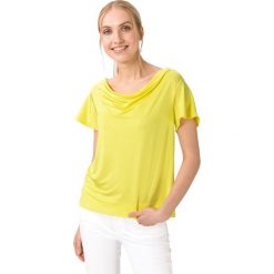 Guess Maat Koszulka Żółty. Żółte koszulki damskie Guess, m, z aplikacjami, z elastanu, bez kołnierzyka. Za 262,95 zł.