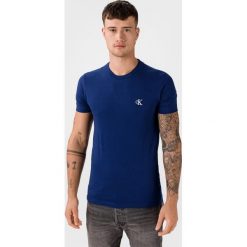 Calvin Klein Essentials Koszulka Niebieski. Niebieskie podkoszulki męskie Calvin Klein, xl, bez wzorów, z bawełny, z krótkim rękawem. Za 152,95 zł.