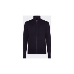 Swetry Tommy Hilfiger MW0MW11663 CHUNKY. Niebieskie swetry męskie TOMMY HILFIGER, s, bez wzorów, bez kołnierzyka, bez kaptura. Za 439,55 zł.