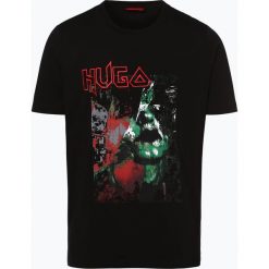T-shirty męskie: HUGO – T-shirt męski – Detallic, czarny