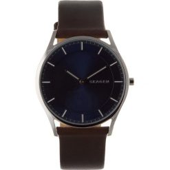 Zegarki męskie: Zegarek SKAGEN – Holst SKW6237 Dark Brown/Silver/Steel