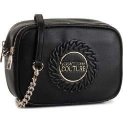 Torebka VERSACE JEANS COUTURE - E1VUBBA5 40293 899. Czarne listonoszki damskie Versace Jeans Couture, bez wzorów, z jeansu, eleganckie, bez dodatków. Za 639,00 zł.
