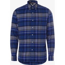 Tommy Hilfiger - Koszula męska, niebieski. Niebieskie koszule męskie TOMMY HILFIGER, m, bez wzorów, z bawełny, bez kołnierzyka, bez rękawów. Za 399,95 zł.
