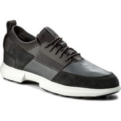Sneakersy GEOX - U Traccia A U823RA 08522 C9002 Dk Grey. Szare sneakersy męskie Geox, na co dzień, bez wzorów, ze skóry, klasyczne, bez zapięcia. W wyprzedaży za 339,00 zł.