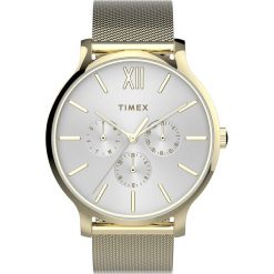 Timex - Zegarek TW2T74600. Żółte zegarki damskie Timex, ze stali. Za 459,90 zł.