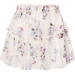 Spódnica LOVESHACKFANCY RUFFLE MINI. Różowe spódniczki damskie LoveShackFancy, bez wzorów, mini. W wyprzedaży za 1221,00 zł.