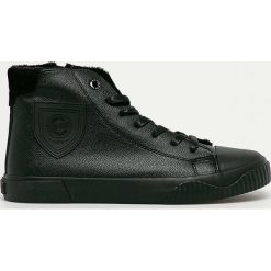 Big Star - Trampki. Czarne trampki męskie BIG STAR, bez wzorów, z gumy, retro, na sznurówki. Za 179,90 zł.
