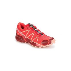 Buty do biegania Salomon SPEEDCROSS 4 W. Czerwone buty damskie do biegania marki Salomon, salomon speedcross. Za 455,20 zł.