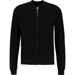 Swetry rozpinane męskie: Bruun & Stengade NAPLES Kardigan black