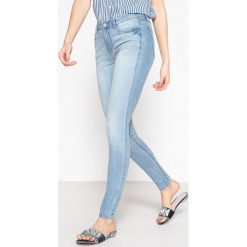 Dżinsy skinny. Szare jeansy damskie skinny marki Tom Tailor, z standardowym stanem. Za 141,08 zł.