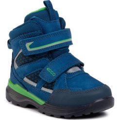 Śniegowce ECCO - Urban Hiker GORE-TEX 76061251646 Poseidon. Niebieskie śniegowce chłopięce ecco, bez zapięcia, gore-tex. Za 429,00 zł.