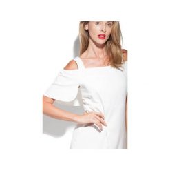 Sukienki: Sukienka Sophie kremowa elegancka kobieca