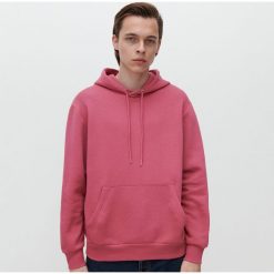 Bluza z kapturem - Fioletowy. Fioletowe bluzy męskie Reserved, s, bez wzorów, z kapturem, bez rękawów, z kapturem. Za 79,99 zł.